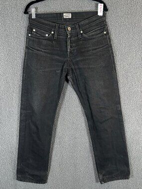 Naked & Famous Weired Guy Selvedge Button Fly Jeans - Men's Size 30*27 - Black